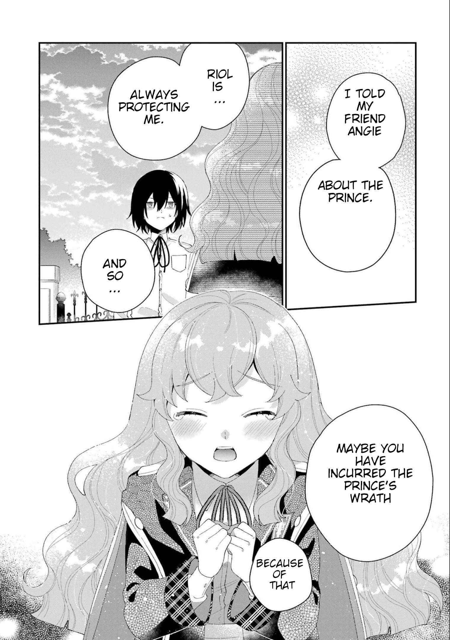 The Noble Girl With a Crush on a Plain and Studious Guy Finds the Arrogant Prince to Be a Nuisance Chapter 15 - Page 22