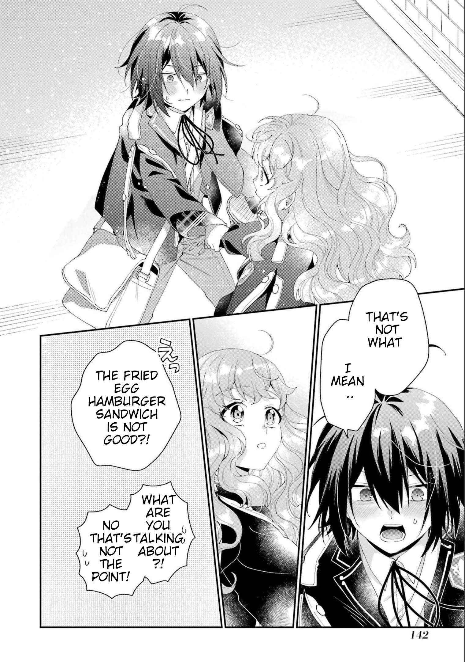 The Noble Girl With a Crush on a Plain and Studious Guy Finds the Arrogant Prince to Be a Nuisance Chapter 16 - Page 16