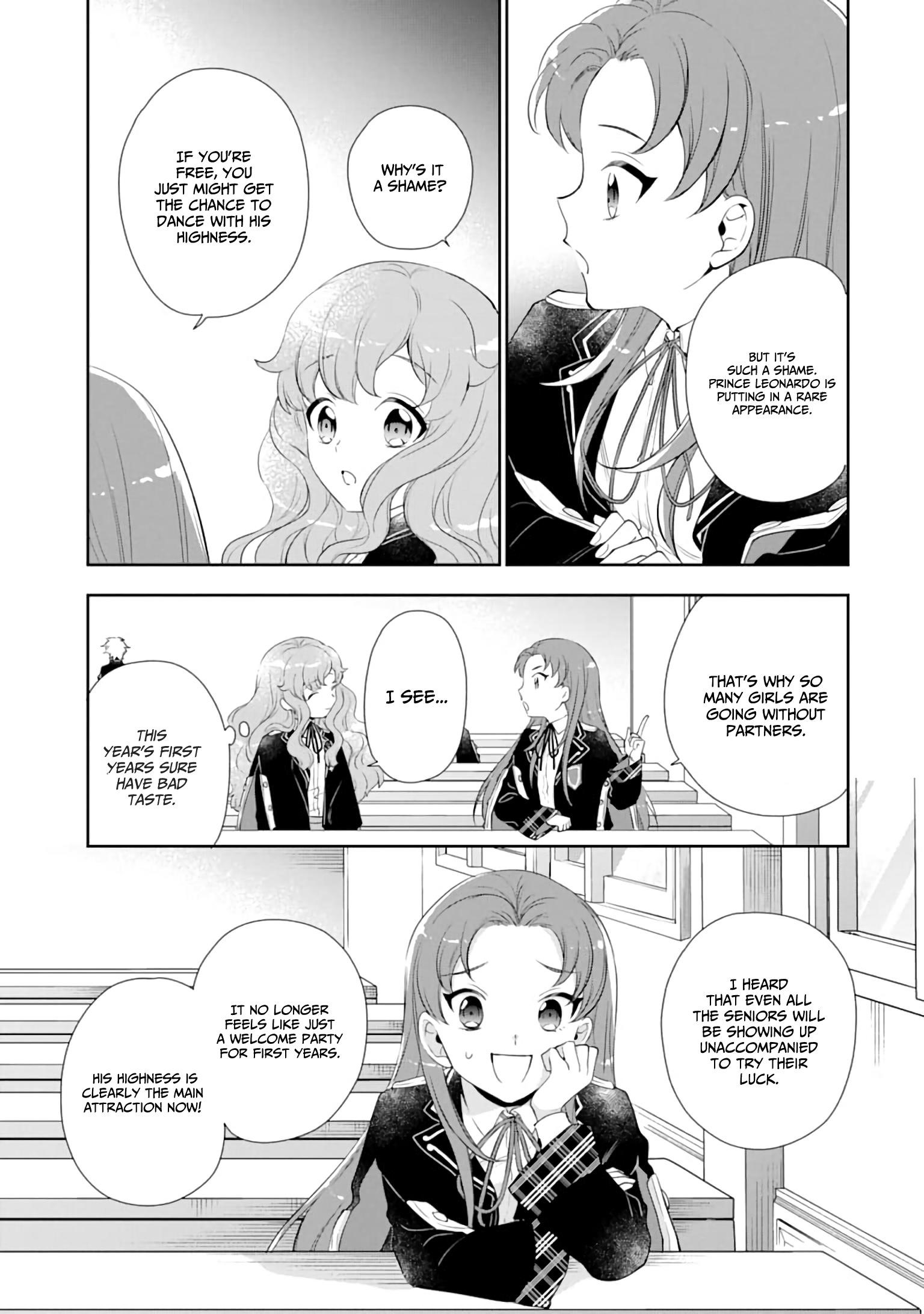 The Noble Girl With a Crush on a Plain and Studious Guy Finds the Arrogant Prince to Be a Nuisance Chapter 3 - Page 21