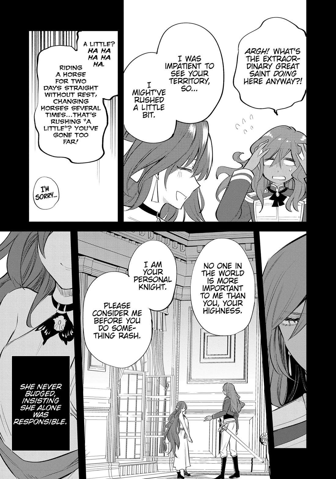 The Reincarnated Great Saint Hides That She’s a Saint Chapter 29 - Page 12