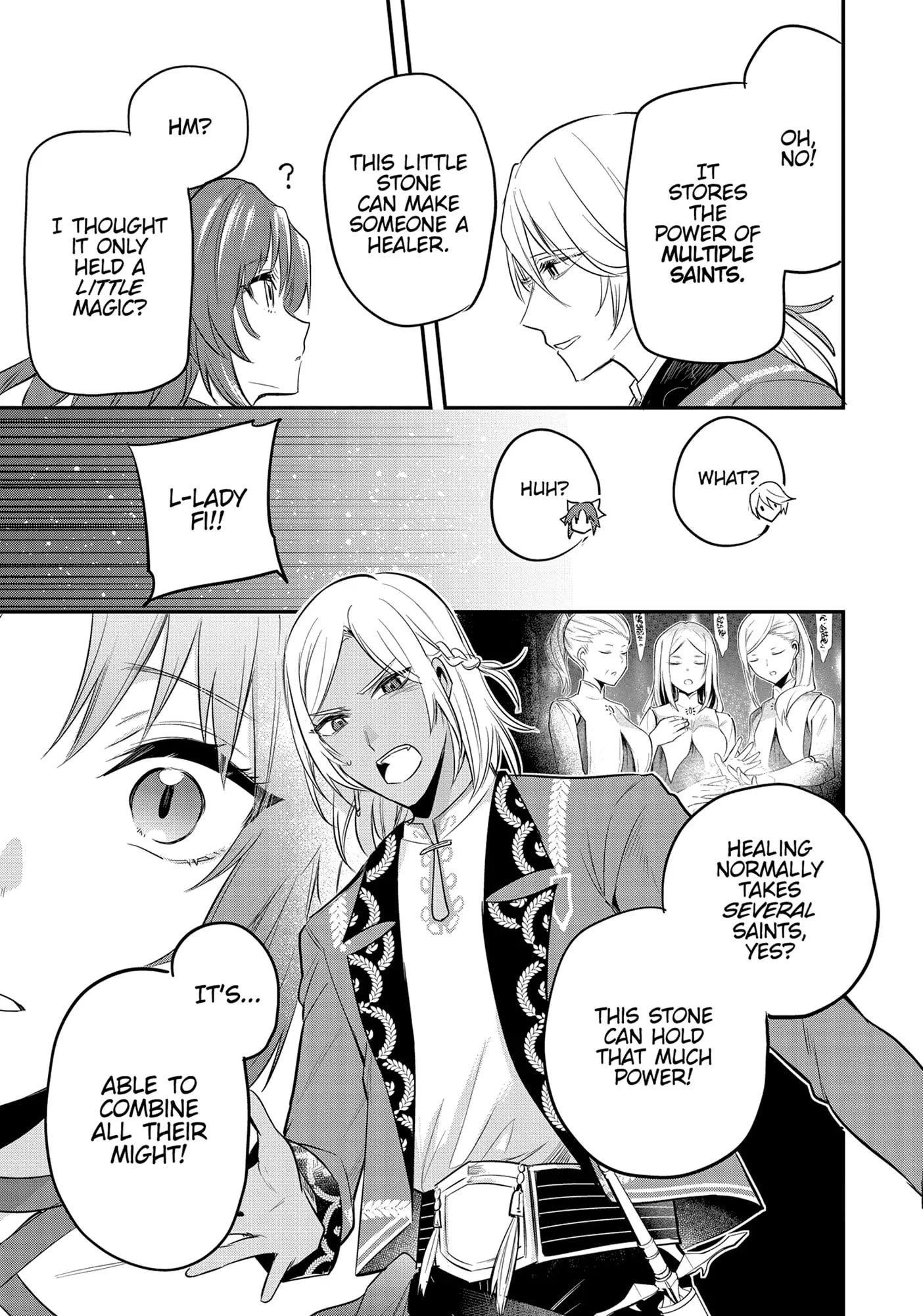 The Reincarnated Great Saint Hides That She’s a Saint Chapter 36 - Page 14