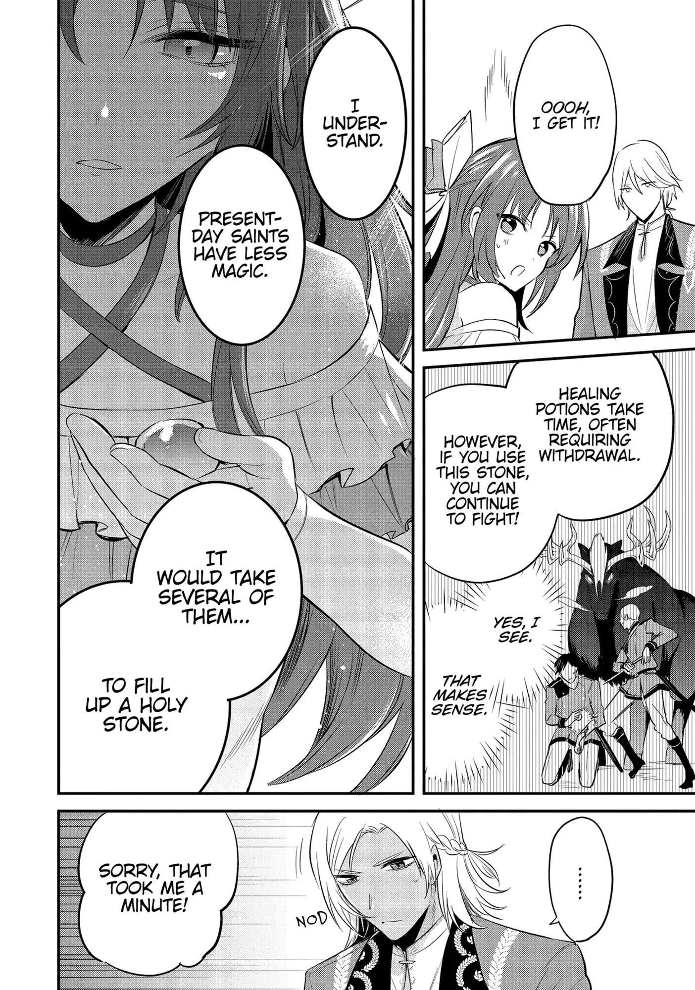 The Reincarnated Great Saint Hides That She’s a Saint Chapter 36 - Page 15