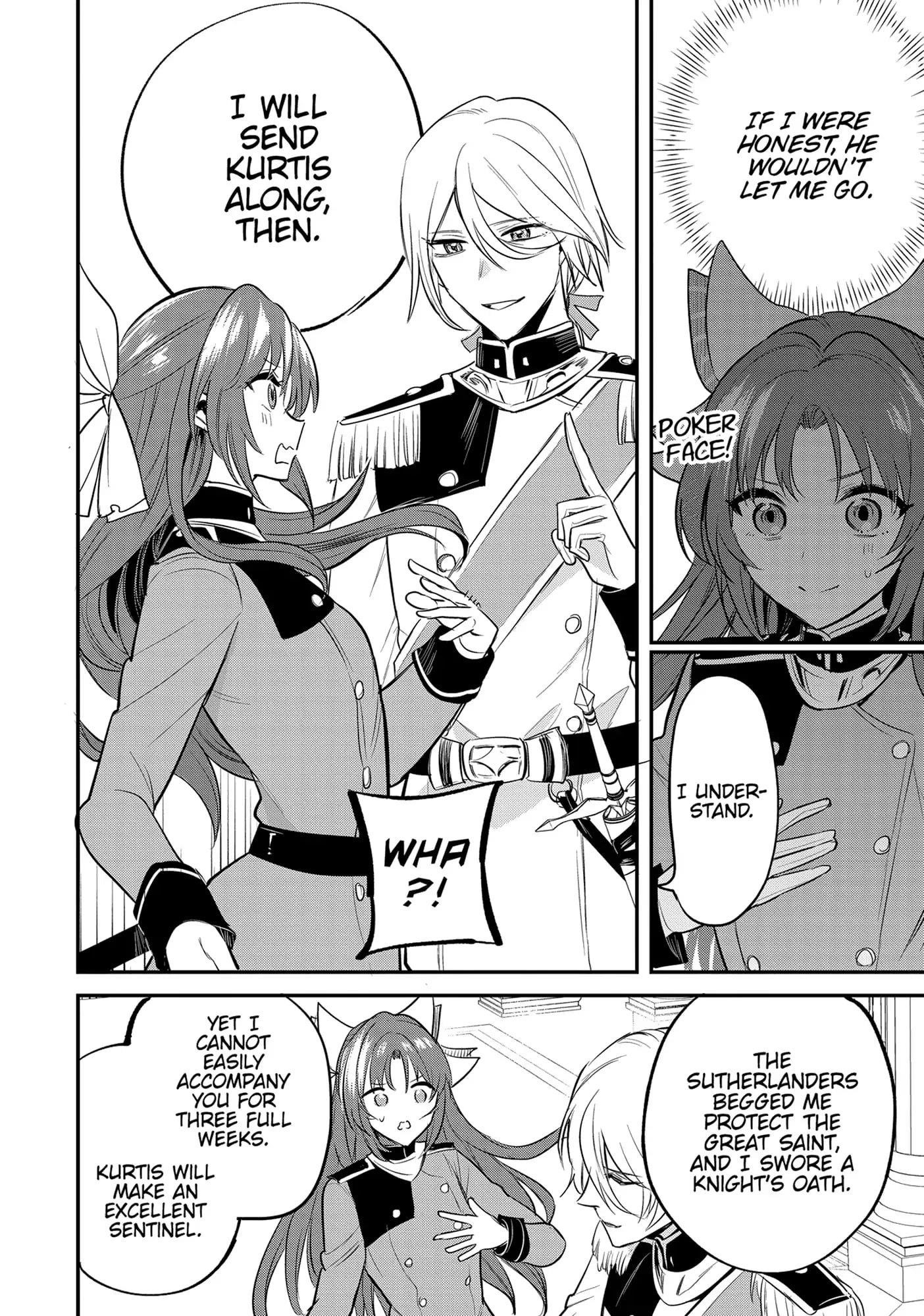 The Reincarnated Great Saint Hides That She’s a Saint Chapter 40 - Page 12