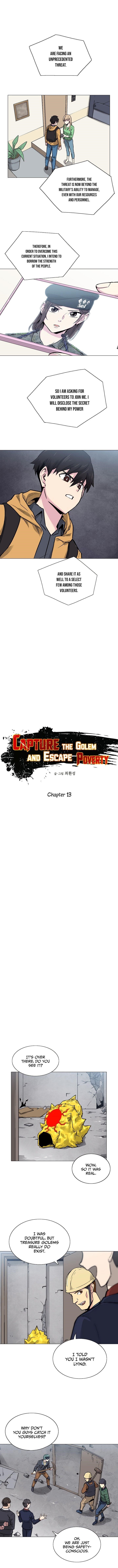 Capture the Golem and Escape Poverty Chapter 13 - Page 1