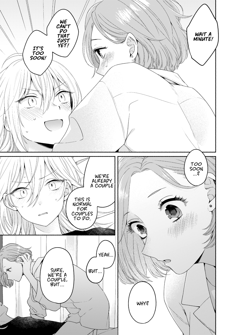 Handsome Girl And Sheltered Girl Chapter 3 - Page 3