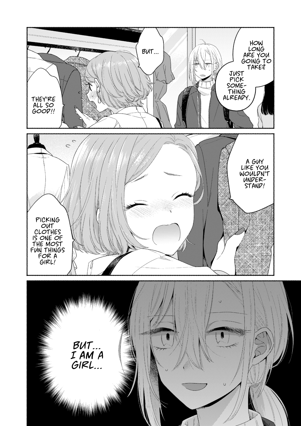 Handsome Girl And Sheltered Girl Chapter 4 - Page 2