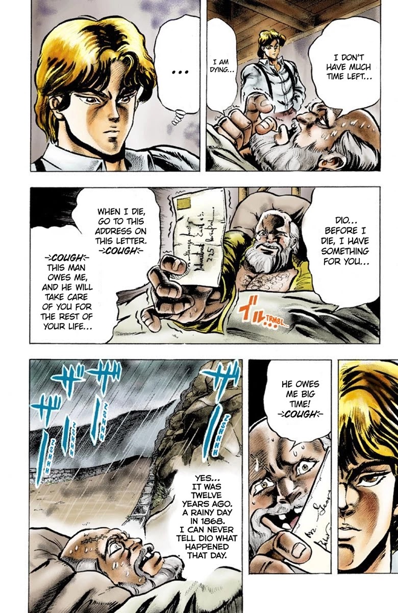 JoJo’s Bizarre Adventure Part 1 – Phantom Blood (Colored) Chapter 1 - Page 10