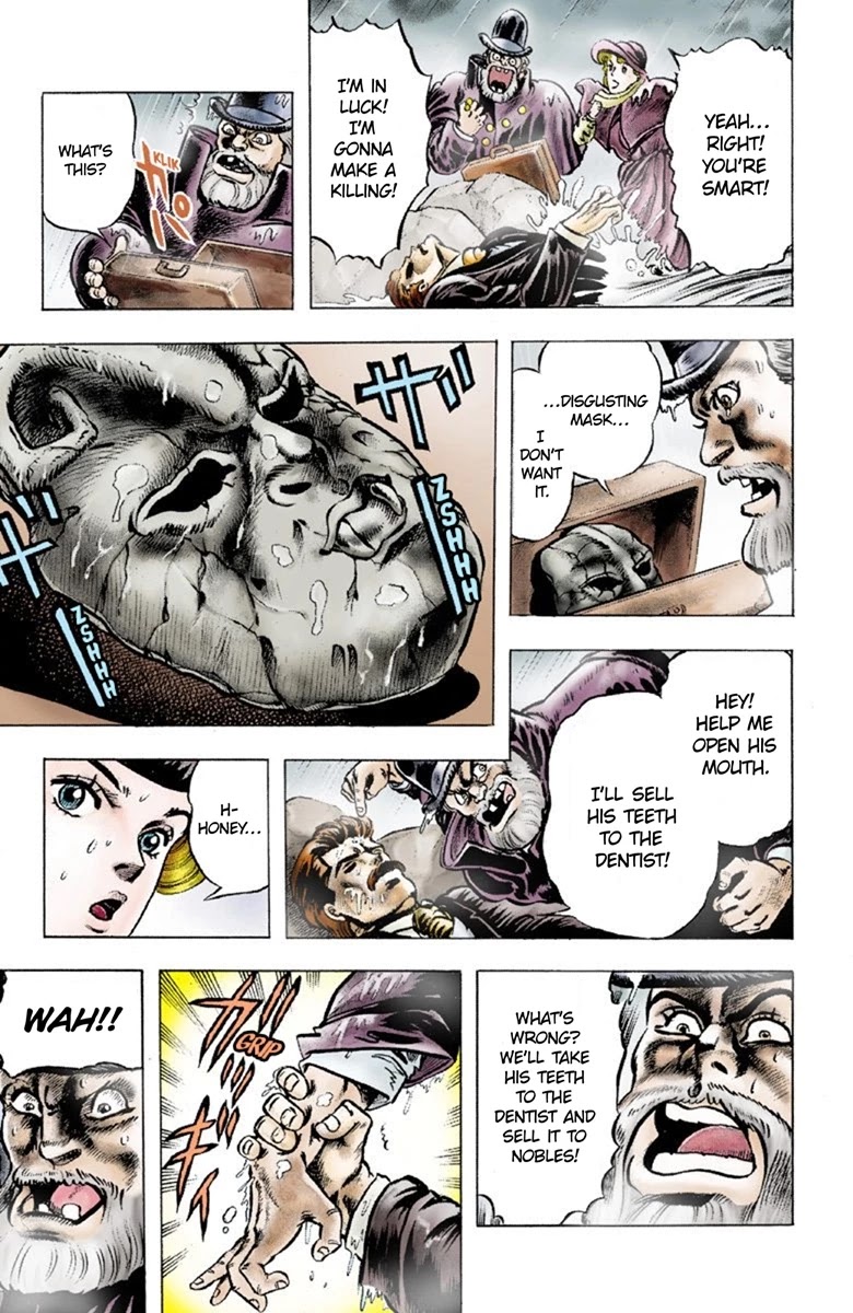 JoJo’s Bizarre Adventure Part 1 – Phantom Blood (Colored) Chapter 1 - Page 13