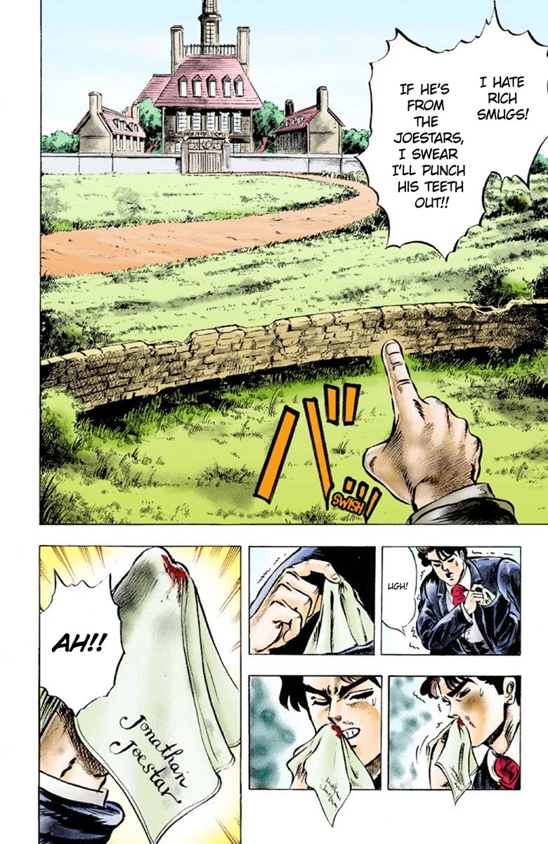 JoJo’s Bizarre Adventure Part 1 – Phantom Blood (Colored) Chapter 1 - Page 22