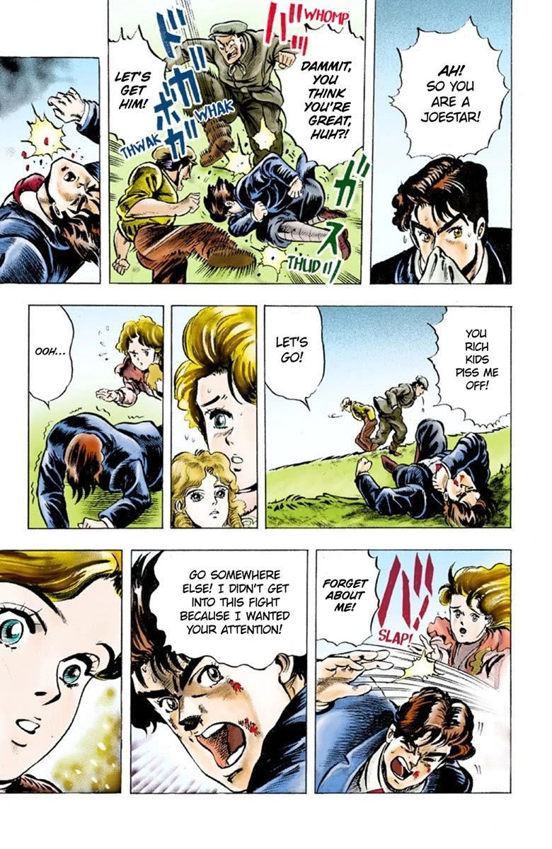 JoJo’s Bizarre Adventure Part 1 – Phantom Blood (Colored) Chapter 1 - Page 23