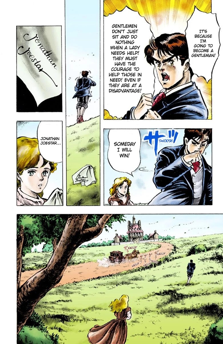 JoJo’s Bizarre Adventure Part 1 – Phantom Blood (Colored) Chapter 1 - Page 24