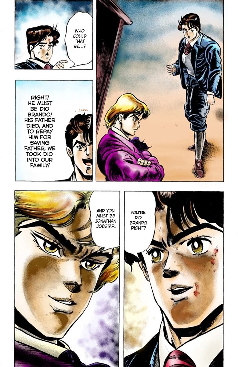 JoJo’s Bizarre Adventure Part 1 – Phantom Blood (Colored) Chapter 1 - Page 28