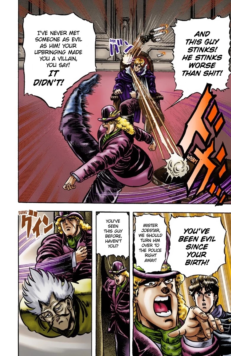 JoJo’s Bizarre Adventure Part 1 – Phantom Blood (Colored) Chapter 11 - Page 10