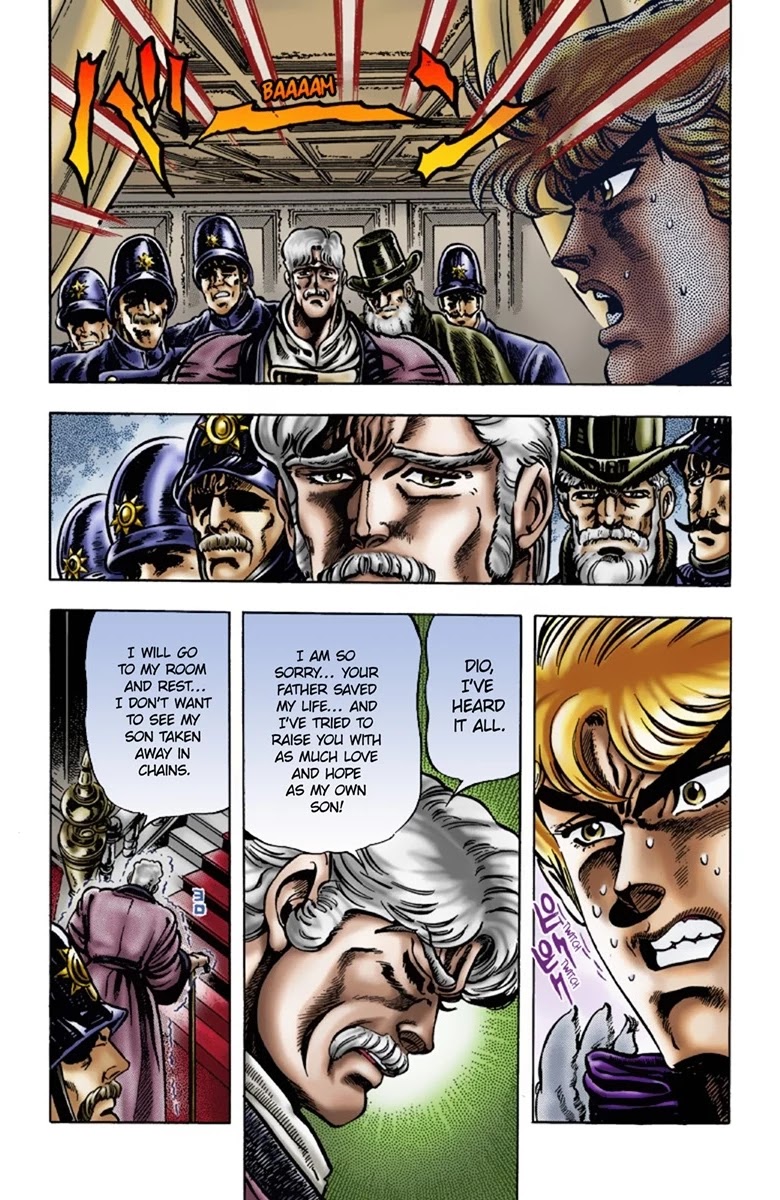 JoJo’s Bizarre Adventure Part 1 – Phantom Blood (Colored) Chapter 11 - Page 12