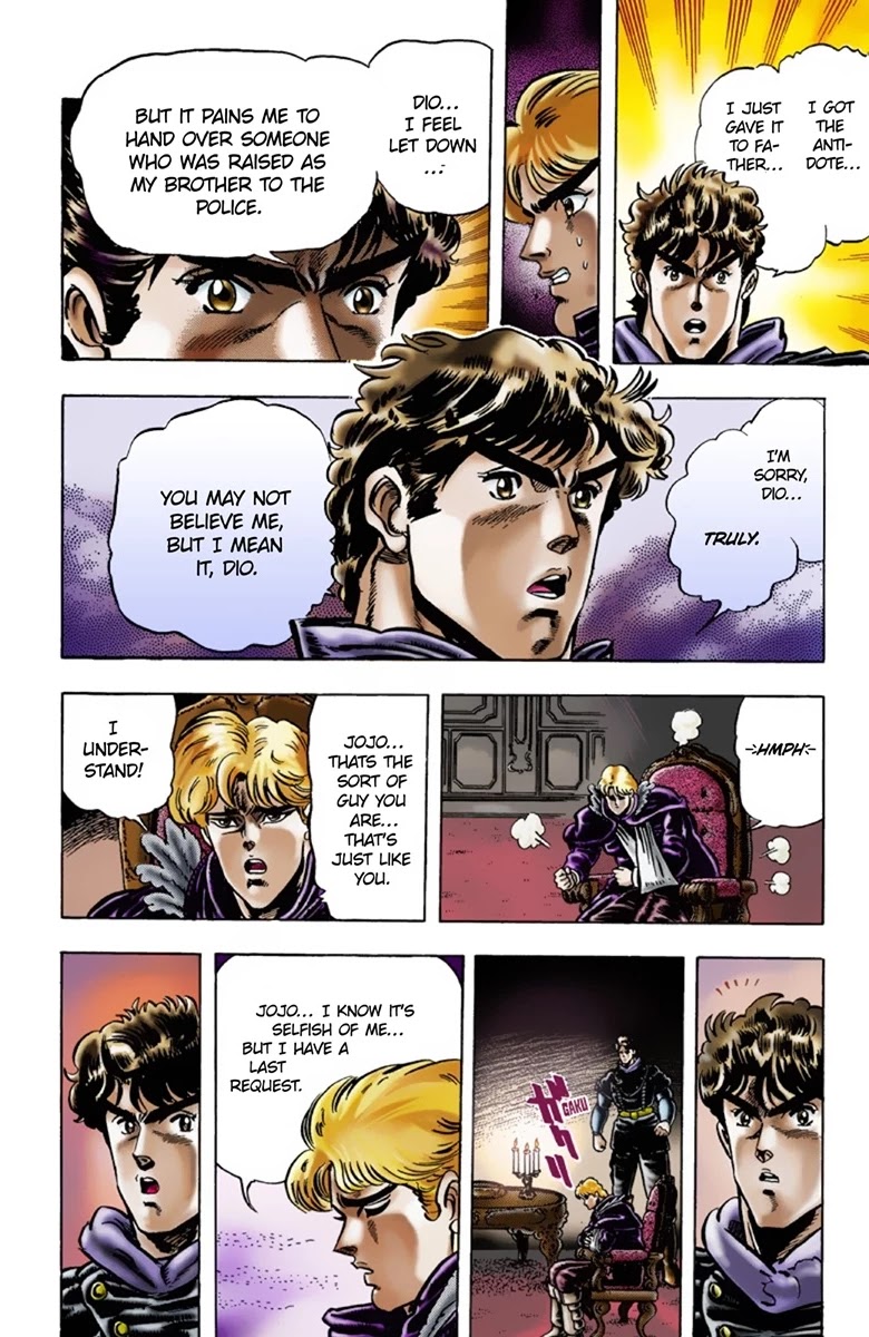 JoJo’s Bizarre Adventure Part 1 – Phantom Blood (Colored) Chapter 11 - Page 6