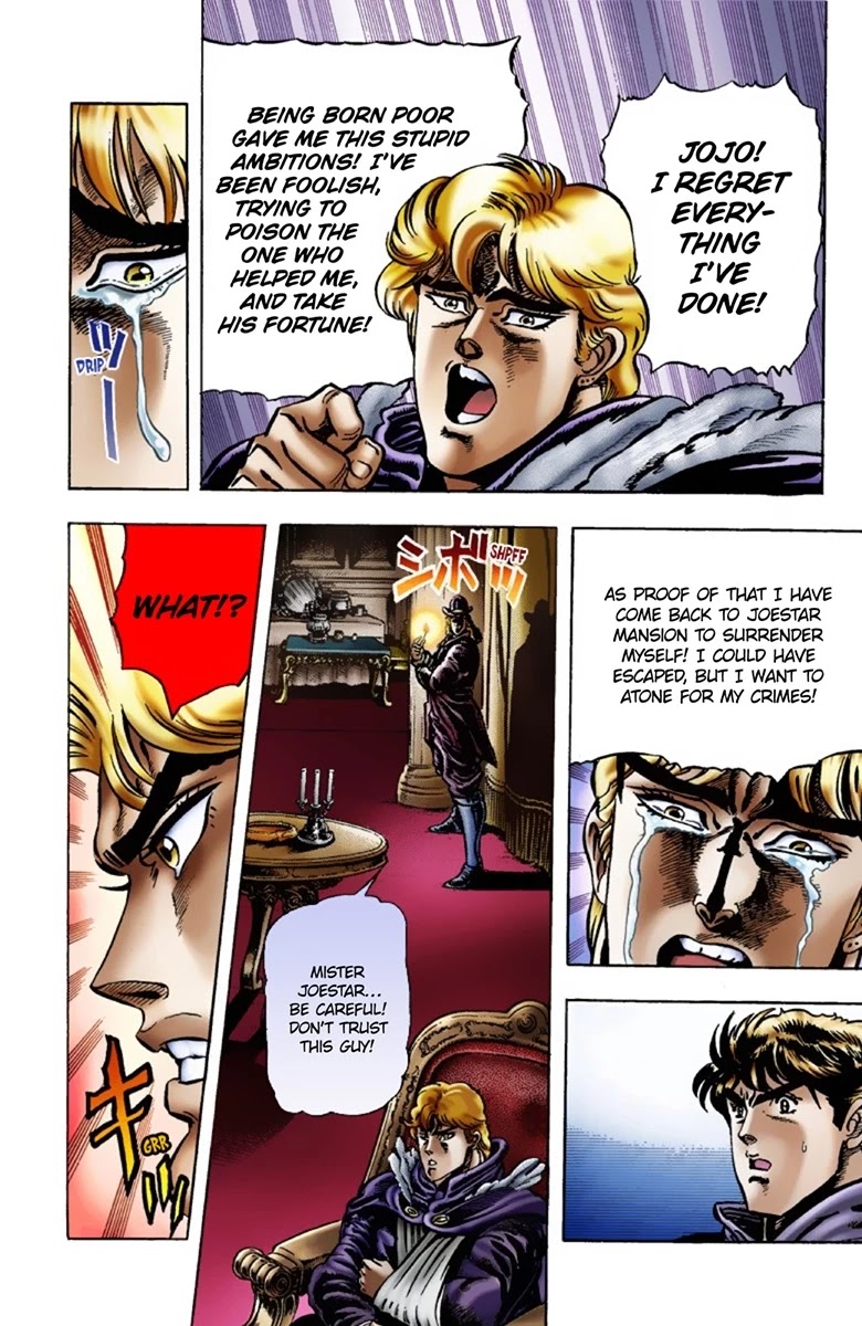 JoJo’s Bizarre Adventure Part 1 – Phantom Blood (Colored) Chapter 11 - Page 8