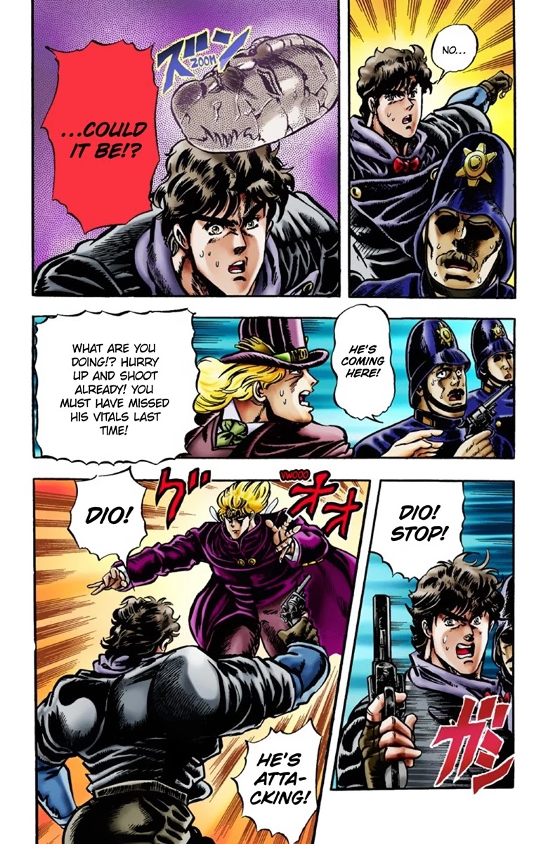 JoJo’s Bizarre Adventure Part 1 – Phantom Blood (Colored) Chapter 13 - Page 6