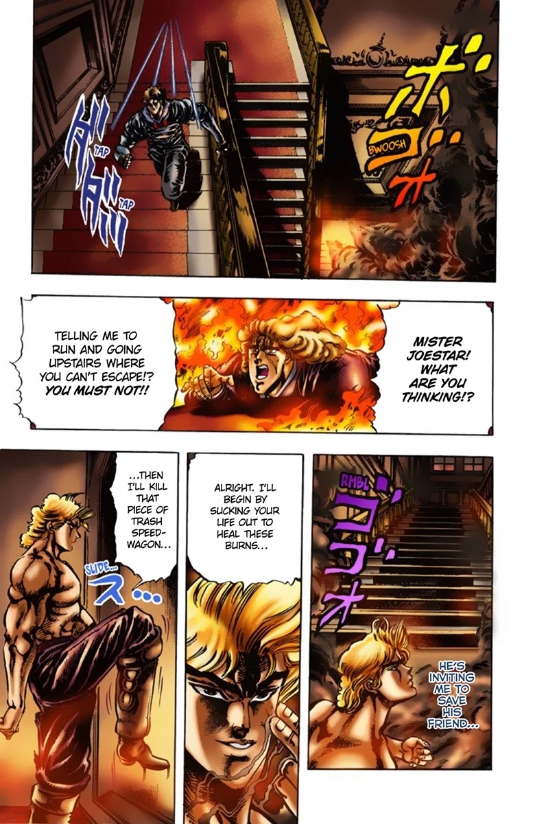 JoJo’s Bizarre Adventure Part 1 – Phantom Blood (Colored) Chapter 15 - Page 10