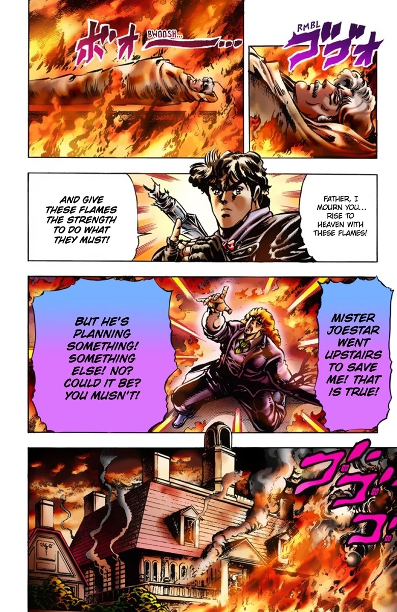 JoJo’s Bizarre Adventure Part 1 – Phantom Blood (Colored) Chapter 15 - Page 13