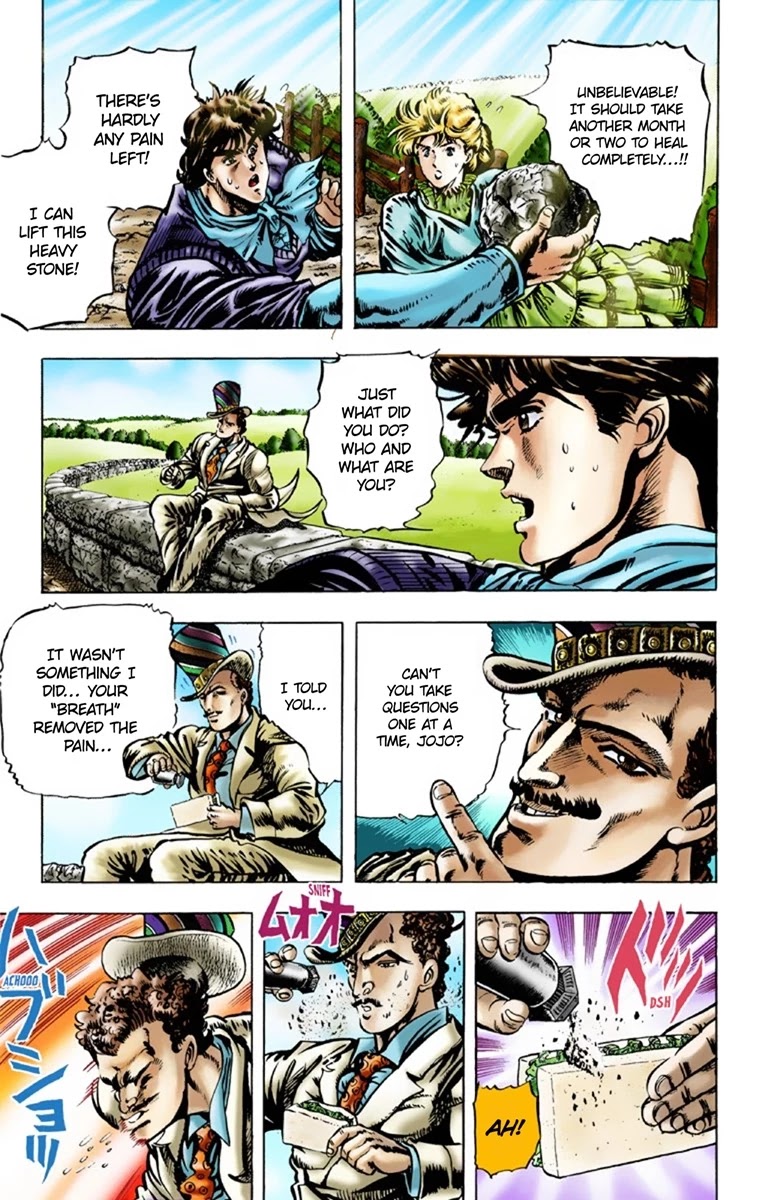 JoJo’s Bizarre Adventure Part 1 – Phantom Blood (Colored) Chapter 19 - Page 2