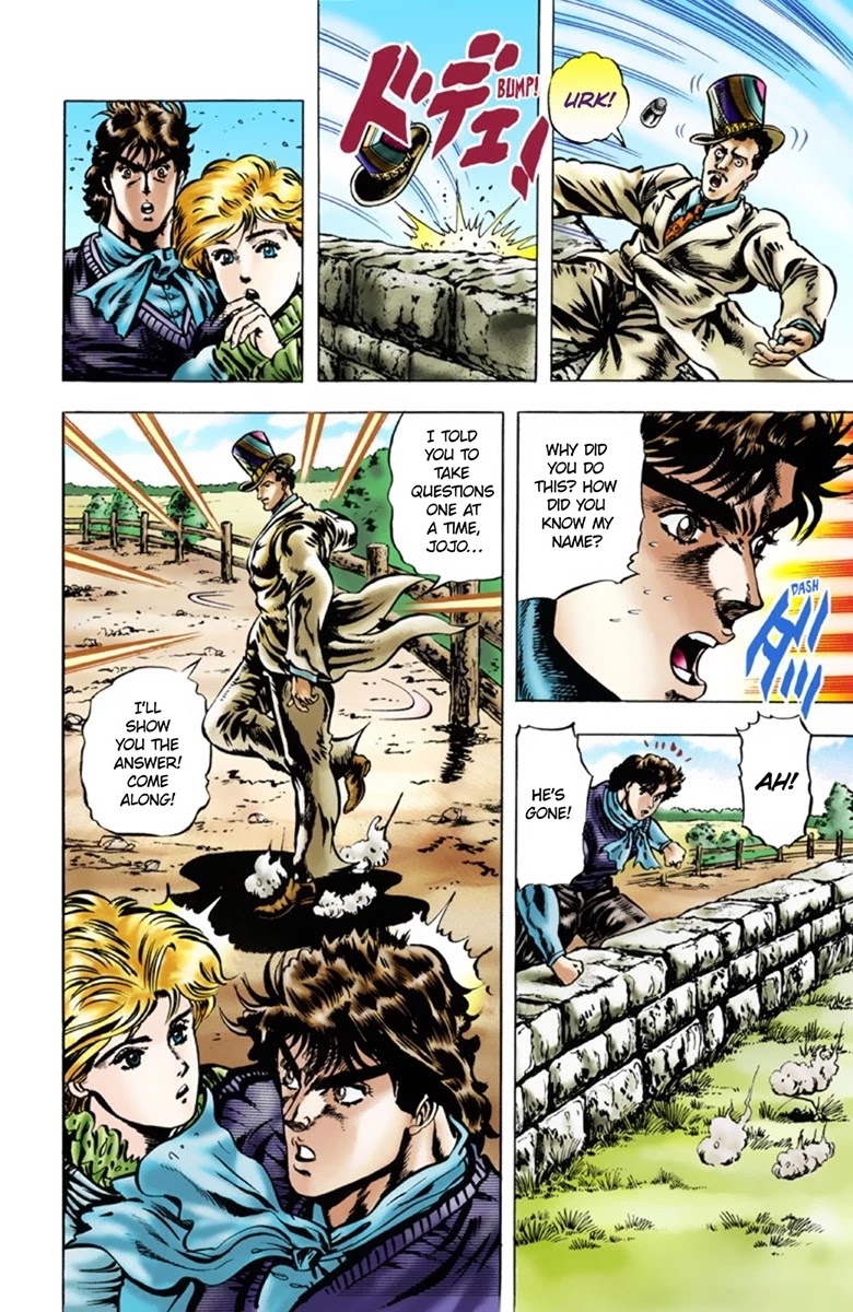 JoJo’s Bizarre Adventure Part 1 – Phantom Blood (Colored) Chapter 19 - Page 3