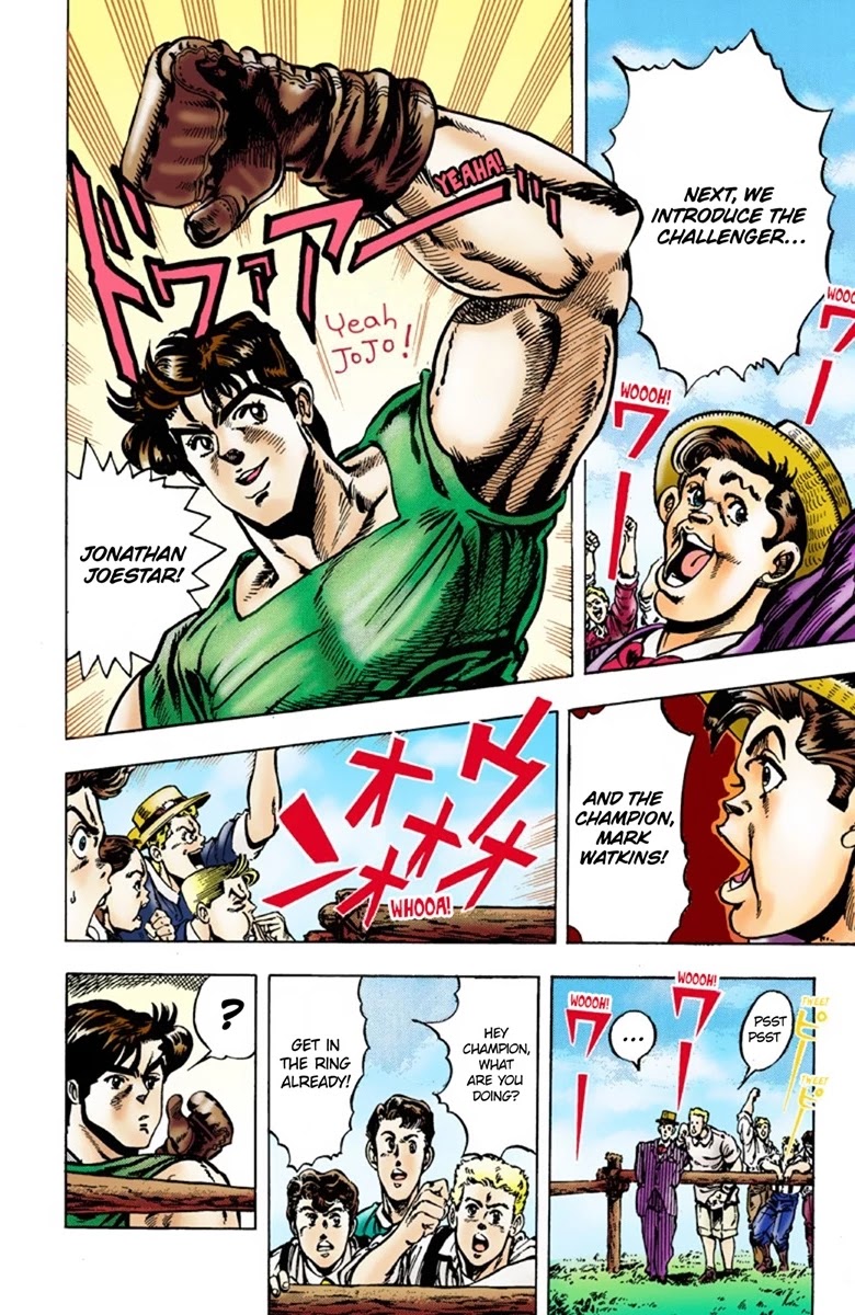 JoJo’s Bizarre Adventure Part 1 – Phantom Blood (Colored) Chapter 2 - Page 12