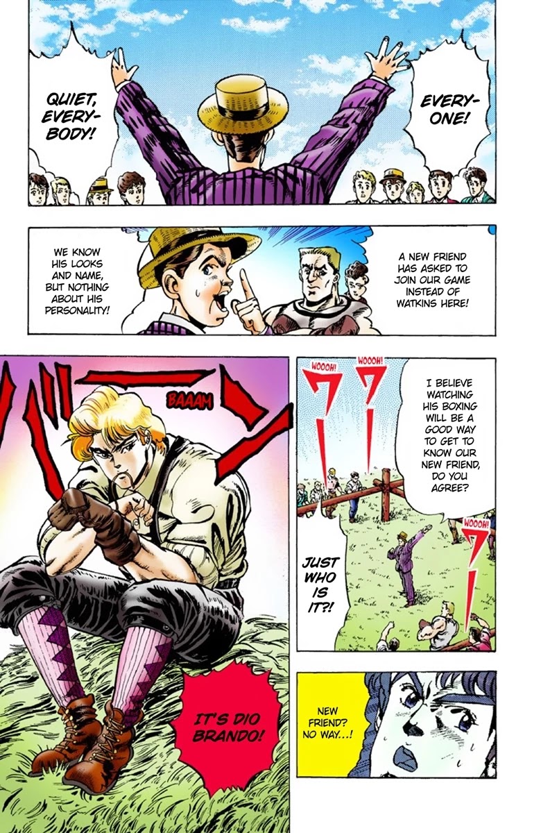 JoJo’s Bizarre Adventure Part 1 – Phantom Blood (Colored) Chapter 2 - Page 13