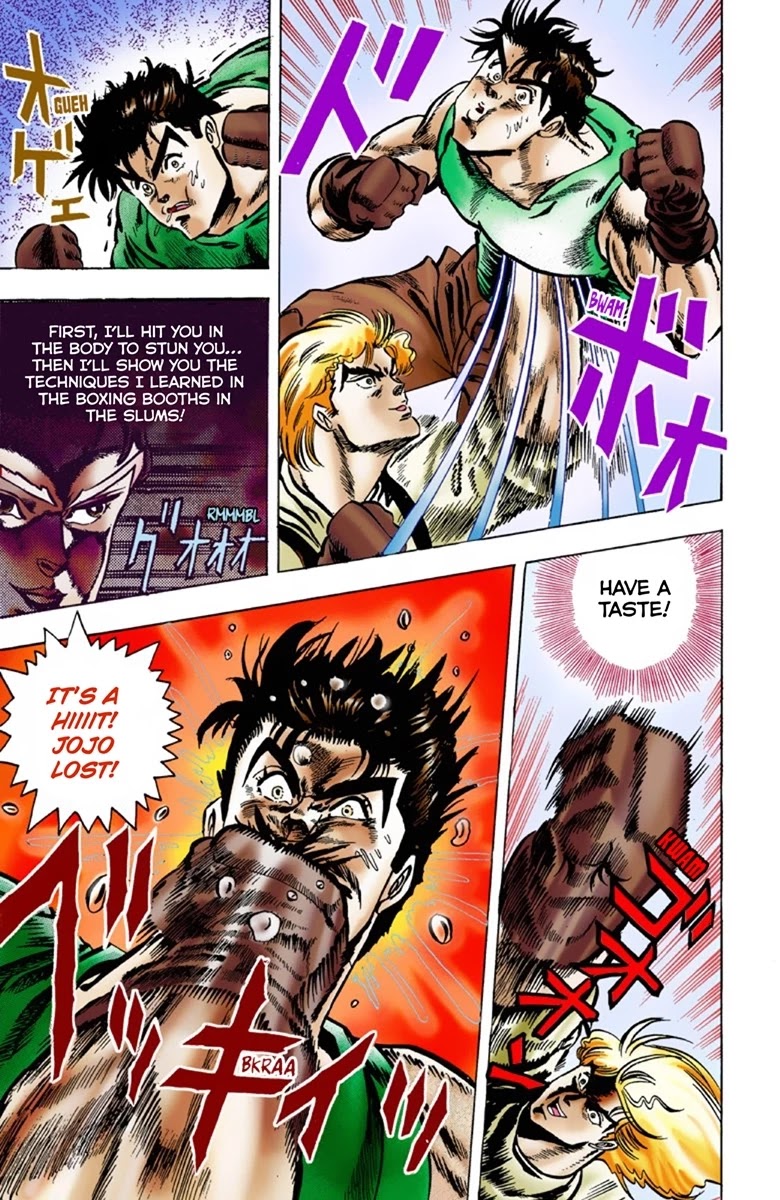 JoJo’s Bizarre Adventure Part 1 – Phantom Blood (Colored) Chapter 2 - Page 19