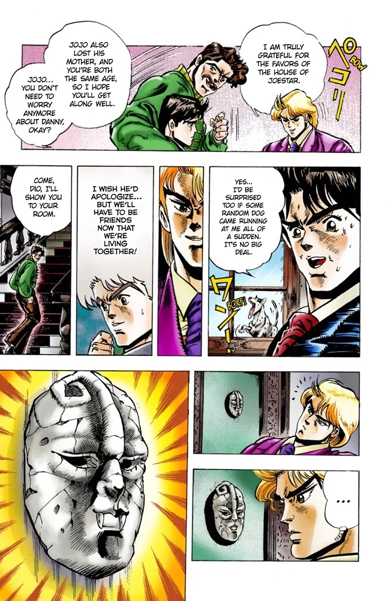 JoJo’s Bizarre Adventure Part 1 – Phantom Blood (Colored) Chapter 2 - Page 3