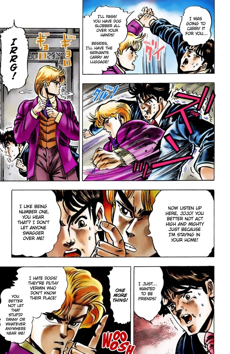 JoJo’s Bizarre Adventure Part 1 – Phantom Blood (Colored) Chapter 2 - Page 5