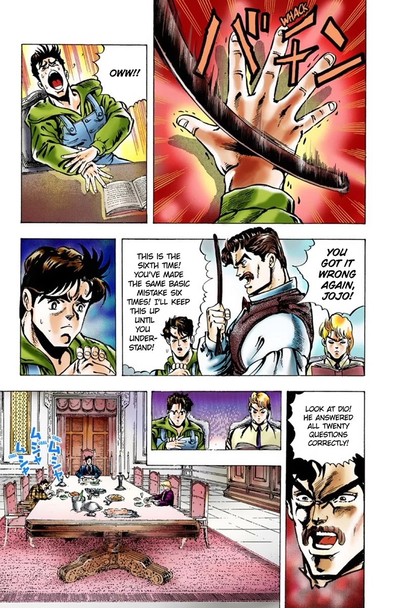 JoJo’s Bizarre Adventure Part 1 – Phantom Blood (Colored) Chapter 2 - Page 7