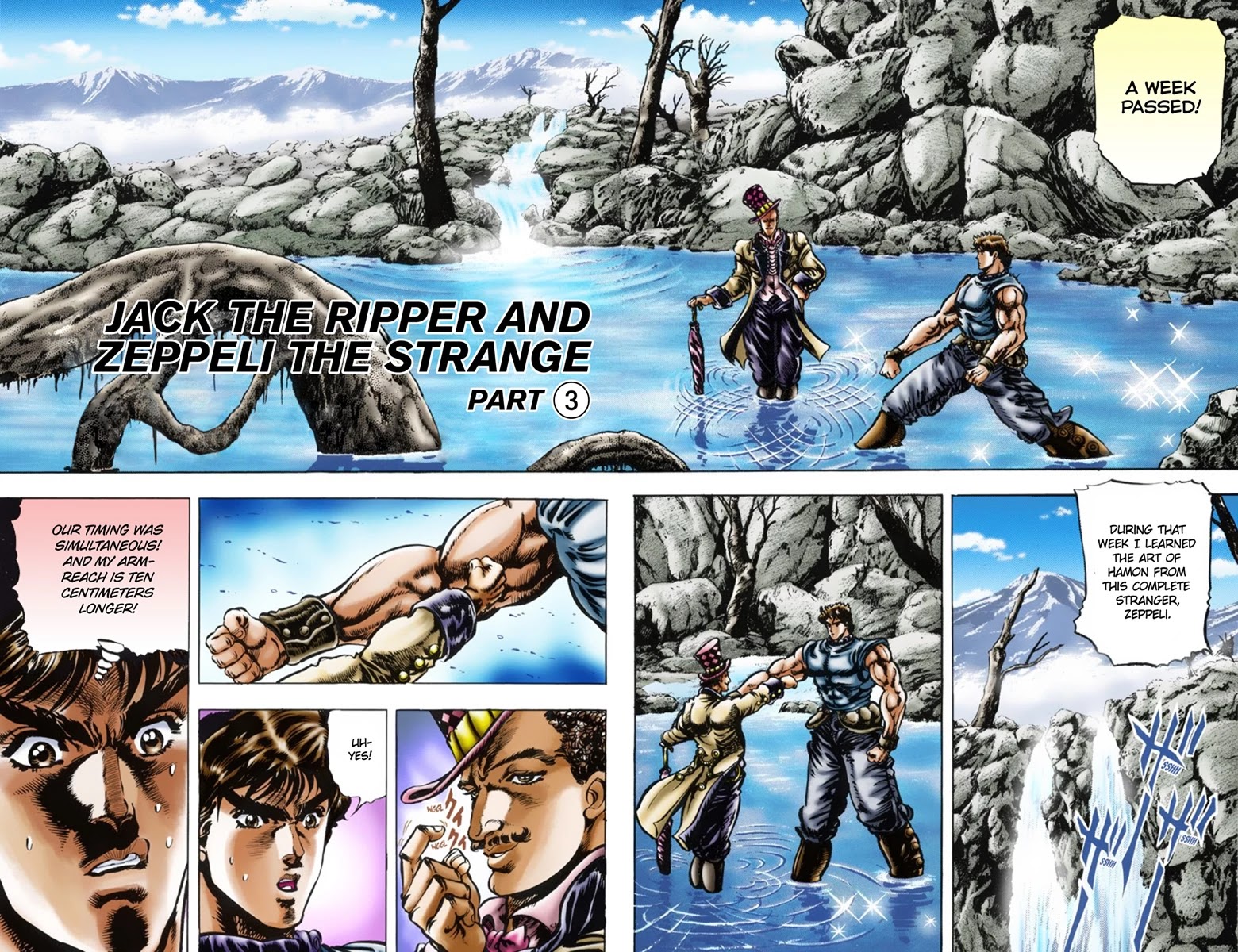 JoJo’s Bizarre Adventure Part 1 – Phantom Blood (Colored) Chapter 20 - Page 1