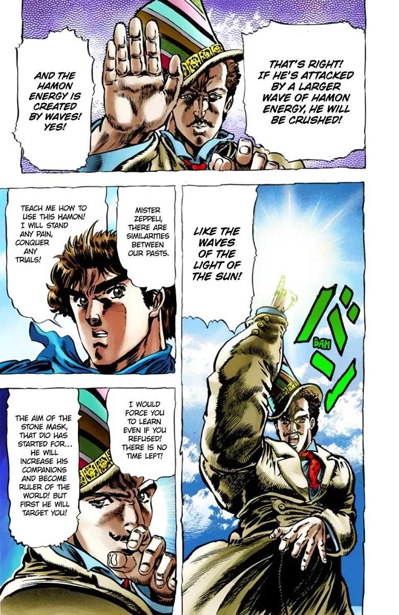 JoJo’s Bizarre Adventure Part 1 – Phantom Blood (Colored) Chapter 20 - Page 13