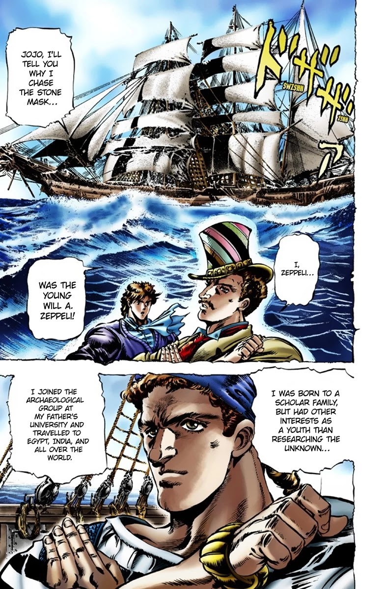 JoJo’s Bizarre Adventure Part 1 – Phantom Blood (Colored) Chapter 20 - Page 5