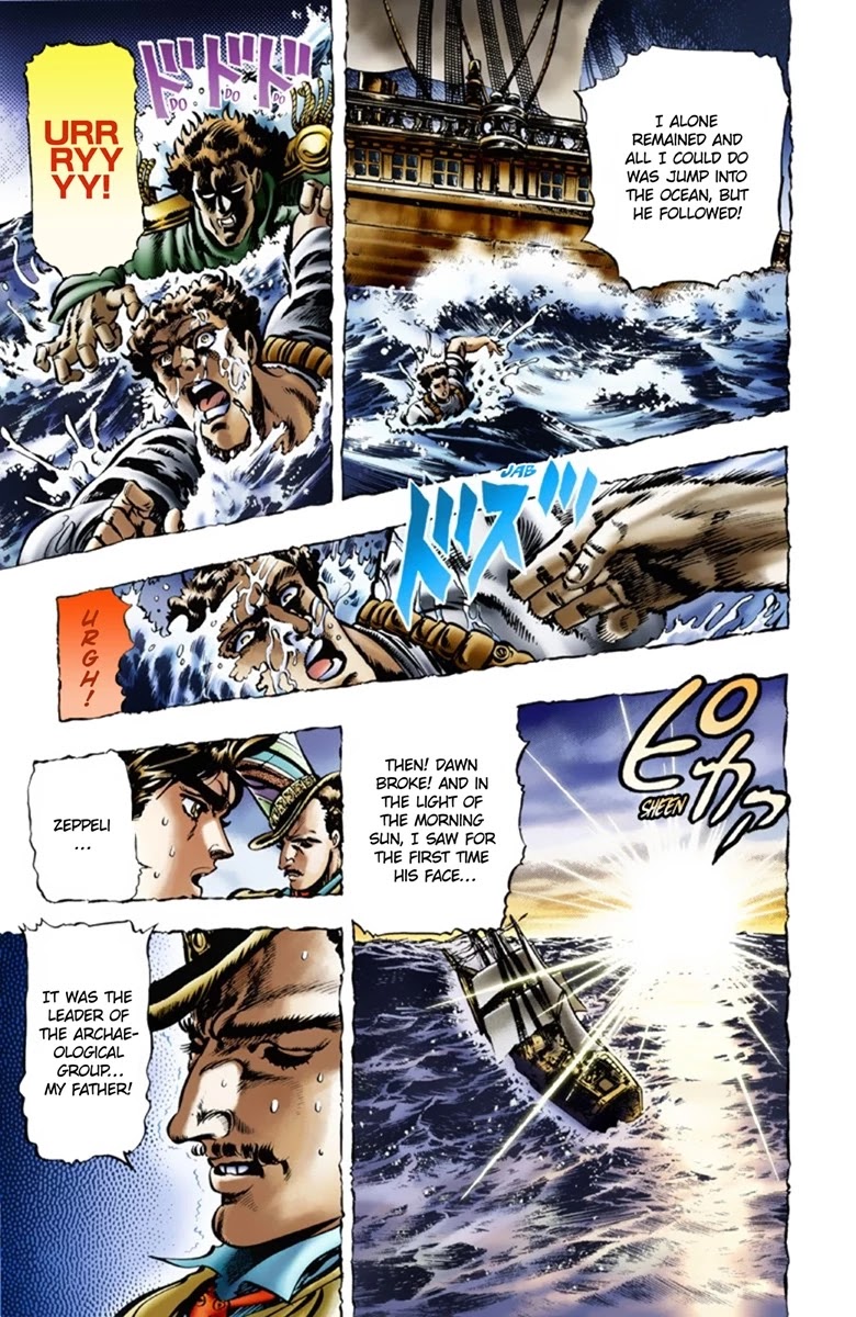 JoJo’s Bizarre Adventure Part 1 – Phantom Blood (Colored) Chapter 20 - Page 9