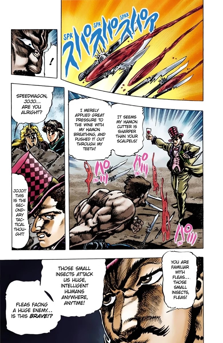 JoJo’s Bizarre Adventure Part 1 – Phantom Blood (Colored) Chapter 22 - Page 12