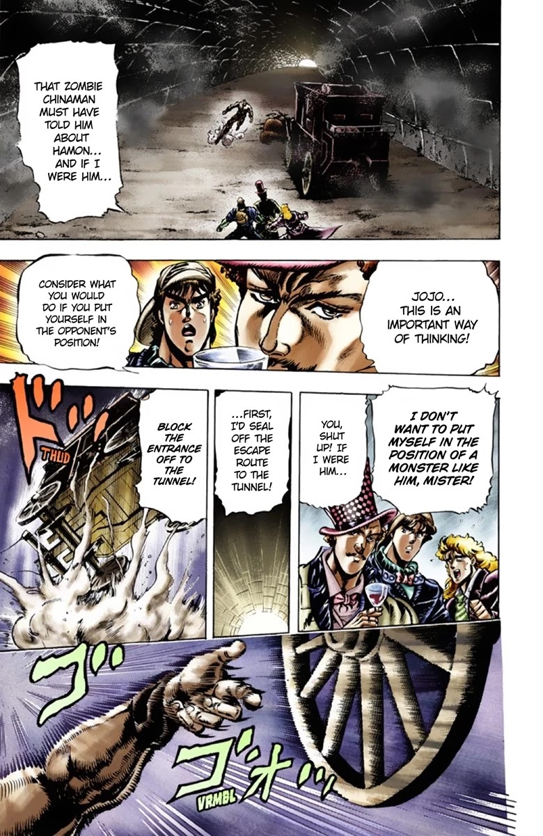 JoJo’s Bizarre Adventure Part 1 – Phantom Blood (Colored) Chapter 22 - Page 3