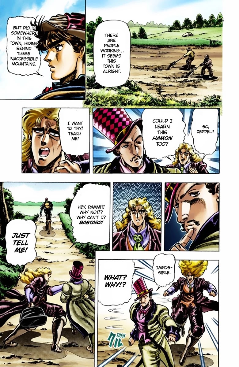 JoJo’s Bizarre Adventure Part 1 – Phantom Blood (Colored) Chapter 24 - Page 1