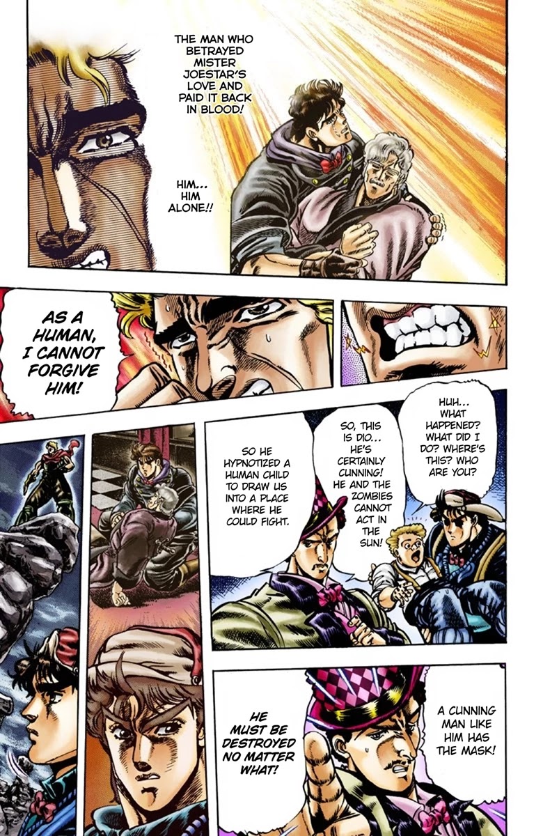 JoJo’s Bizarre Adventure Part 1 – Phantom Blood (Colored) Chapter 25 - Page 3