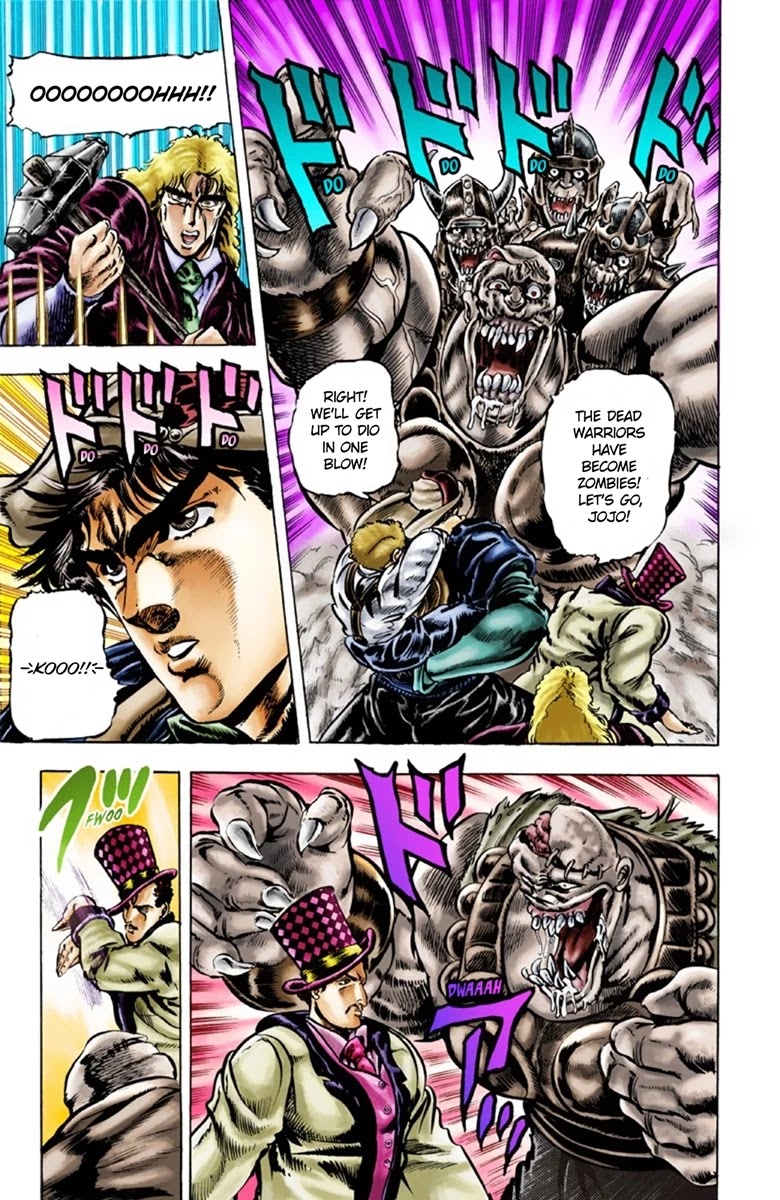 JoJo’s Bizarre Adventure Part 1 – Phantom Blood (Colored) Chapter 25 - Page 5