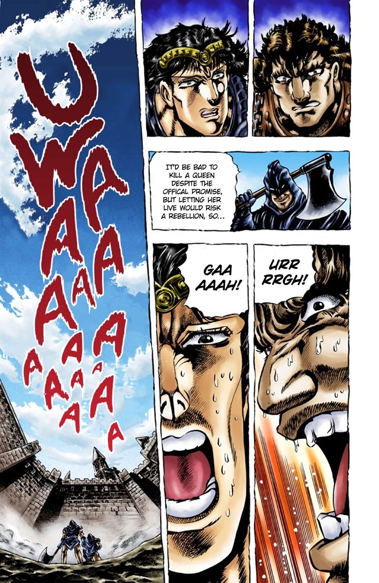 JoJo’s Bizarre Adventure Part 1 – Phantom Blood (Colored) Chapter 27 - Page 12