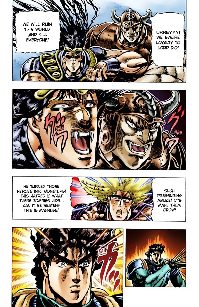 JoJo’s Bizarre Adventure Part 1 – Phantom Blood (Colored) Chapter 27 - Page 15