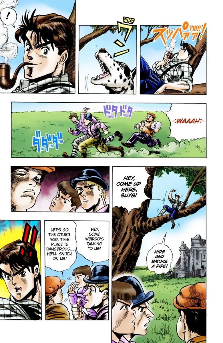 JoJo’s Bizarre Adventure Part 1 – Phantom Blood (Colored) Chapter 3 - Page 8