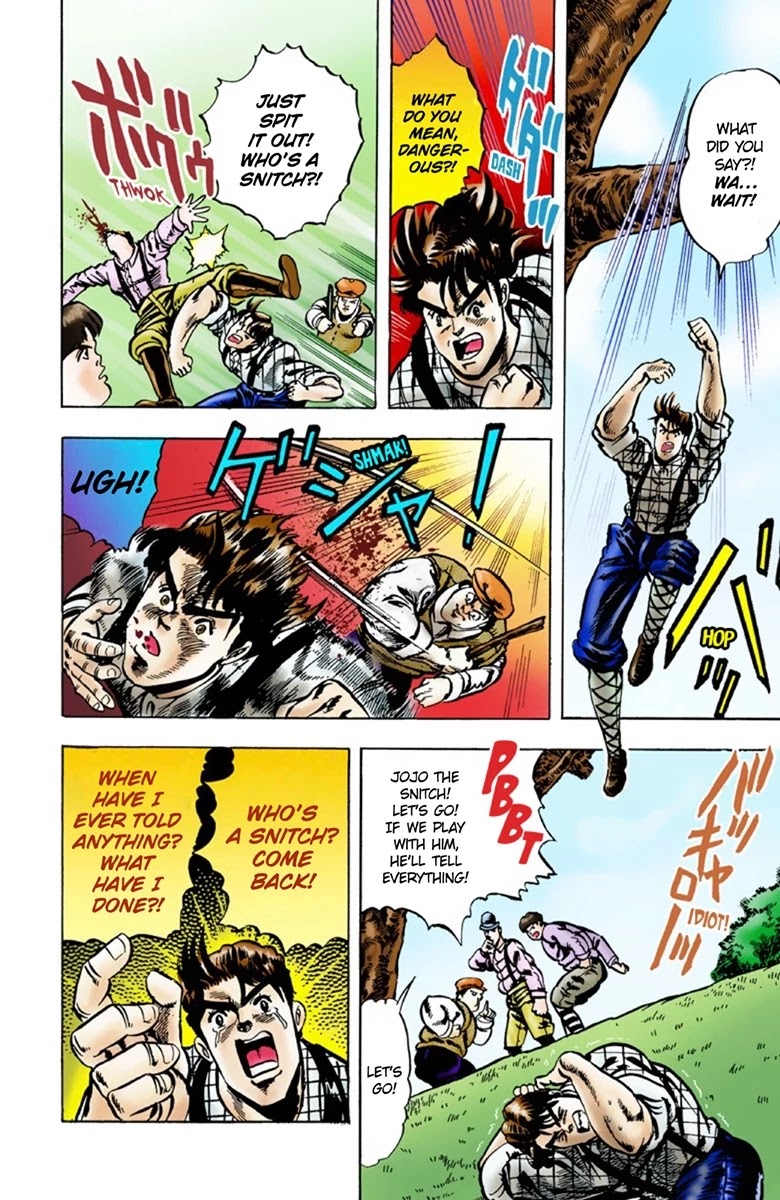 JoJo’s Bizarre Adventure Part 1 – Phantom Blood (Colored) Chapter 3 - Page 9