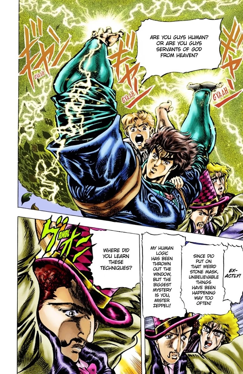 JoJo’s Bizarre Adventure Part 1 – Phantom Blood (Colored) Chapter 32 - Page 2