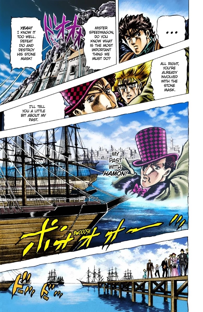 JoJo’s Bizarre Adventure Part 1 – Phantom Blood (Colored) Chapter 32 - Page 3