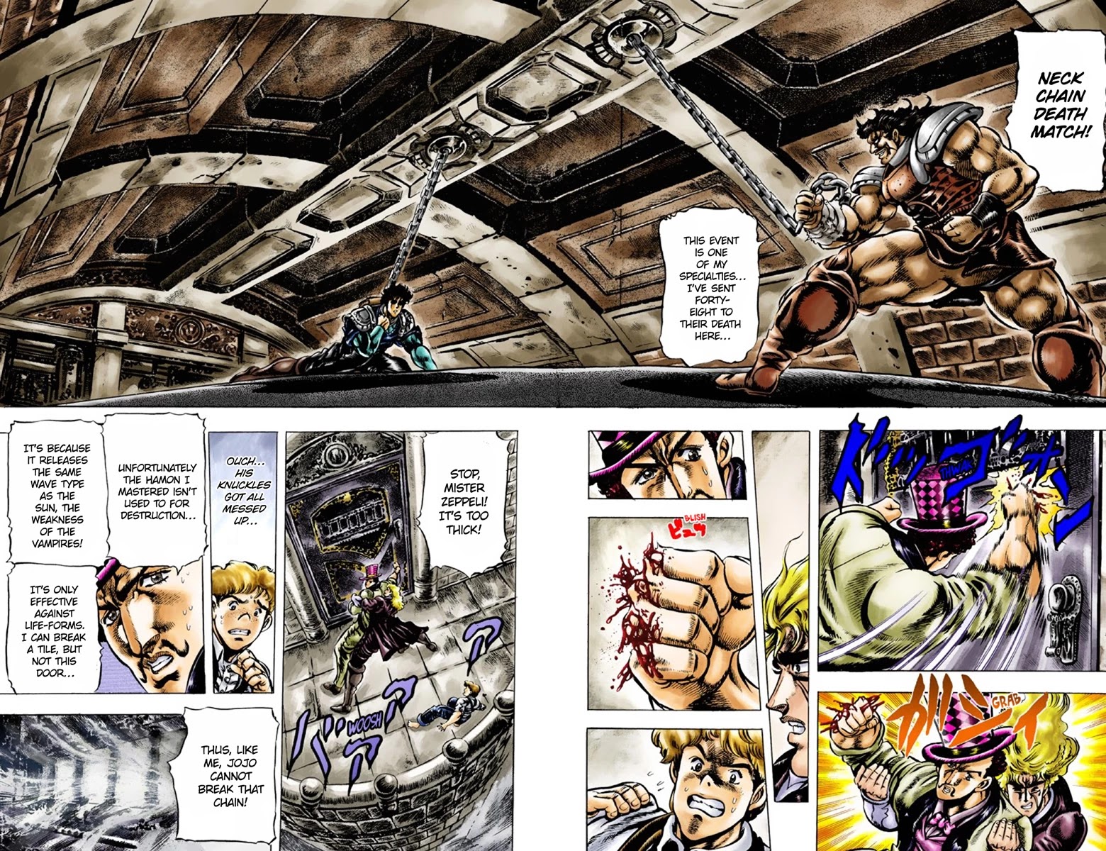 JoJo’s Bizarre Adventure Part 1 – Phantom Blood (Colored) Chapter 33 - Page 2