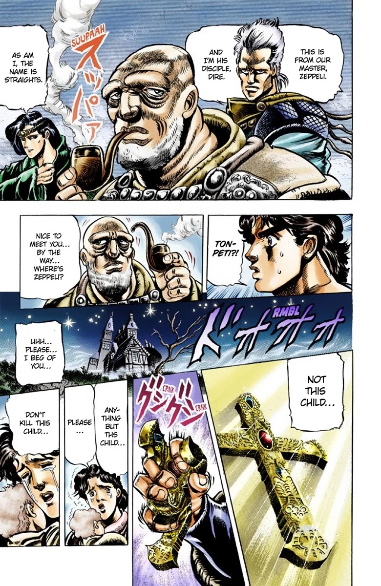 JoJo’s Bizarre Adventure Part 1 – Phantom Blood (Colored) Chapter 36 - Page 12