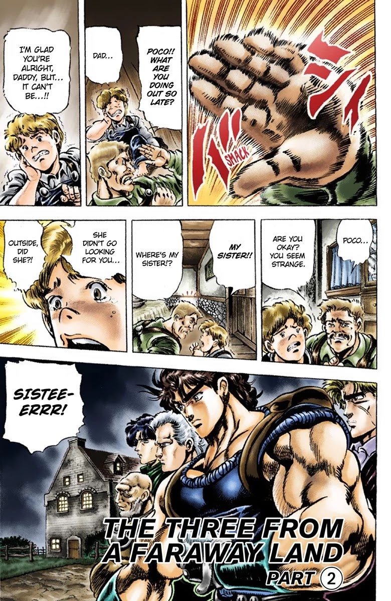 JoJo’s Bizarre Adventure Part 1 – Phantom Blood (Colored) Chapter 37 - Page 1