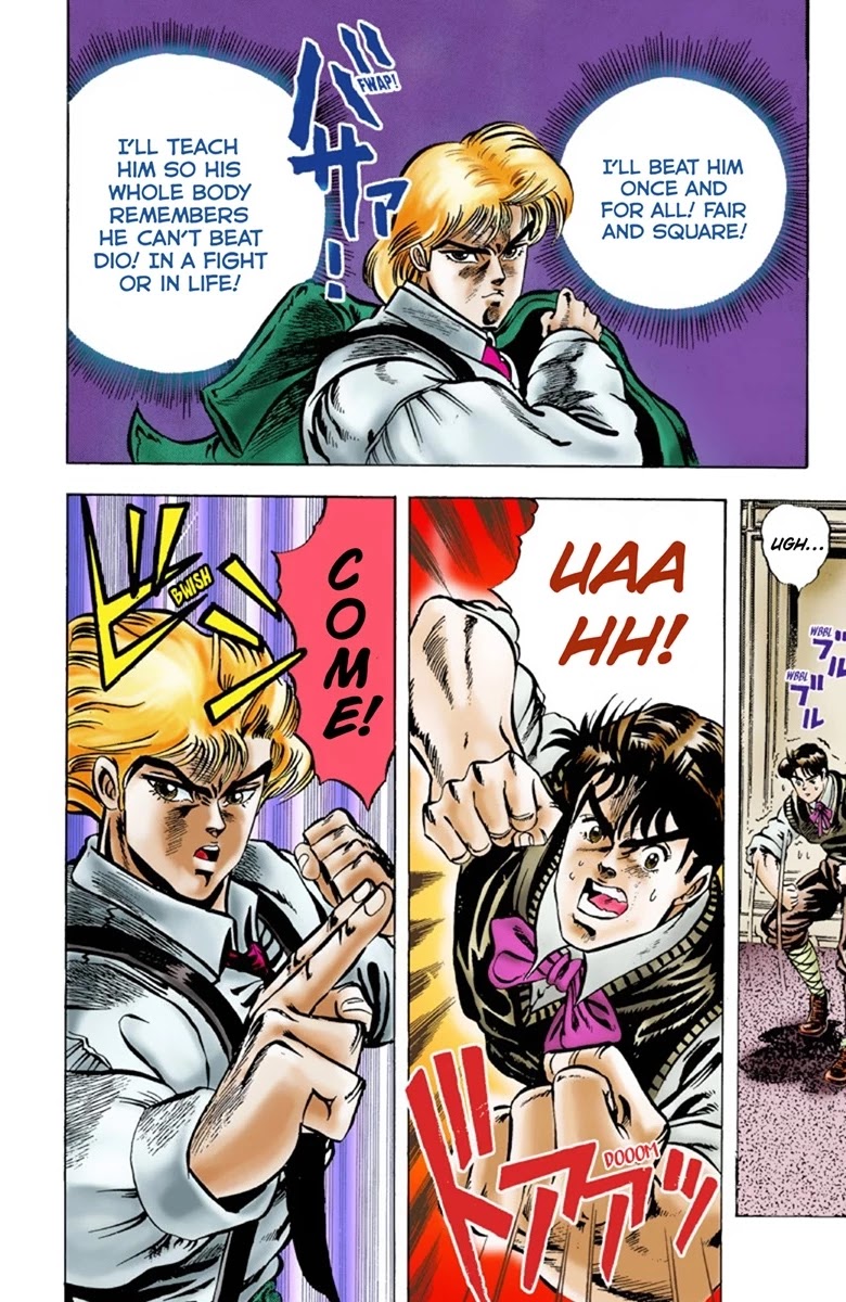 JoJo’s Bizarre Adventure Part 1 – Phantom Blood (Colored) Chapter 4 - Page 19